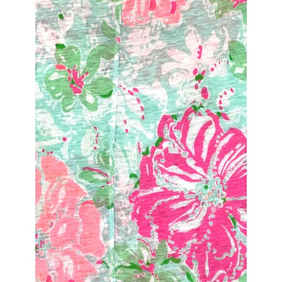 Lilly Pulitzer V Neck Spring Floral Blouse - Picture 5 of 7